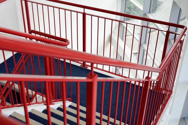 Tekla staircase railing detailing